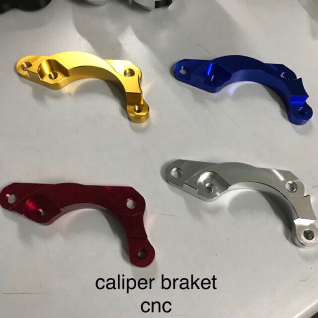 Caliper bracket for mio /LC 135/Sniper 150 sporty alloy Shopee