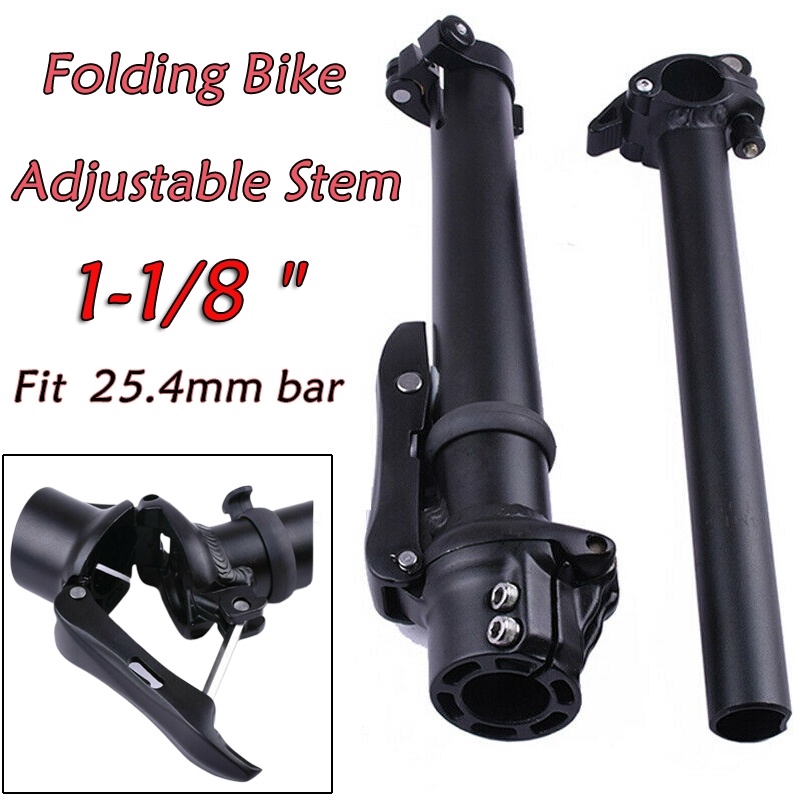 folding handlebar stem