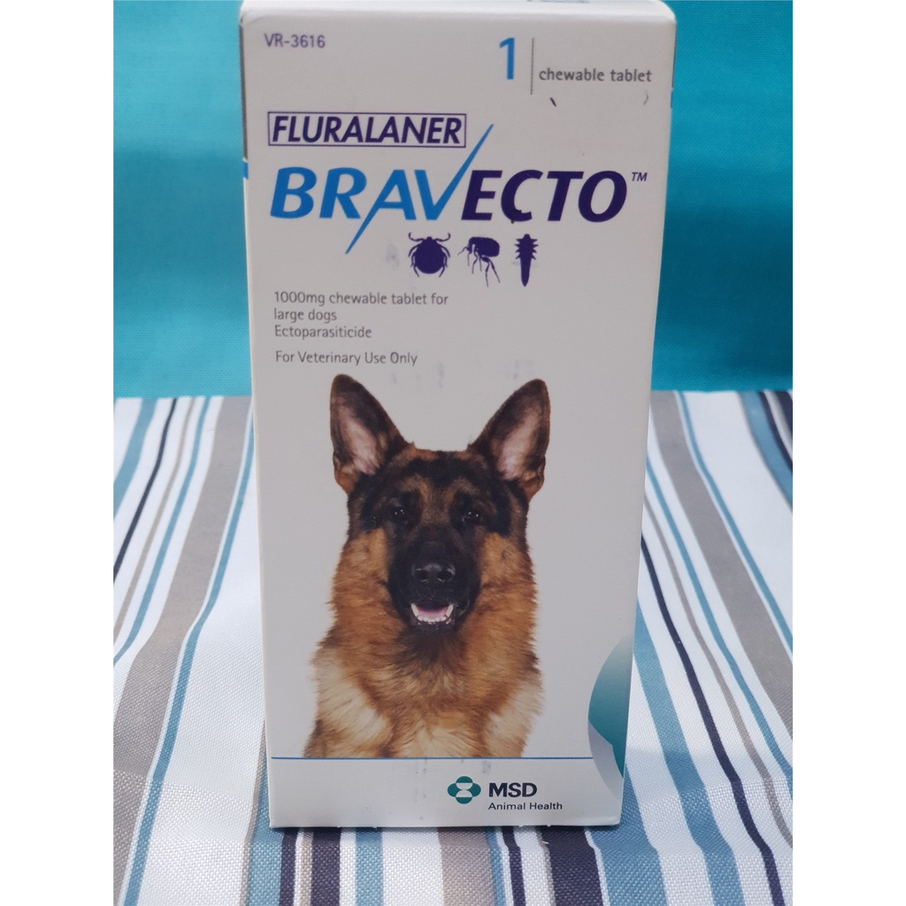 Bravecto Fast Acting Flea and Tick Chewable Treatment for Large Dogs