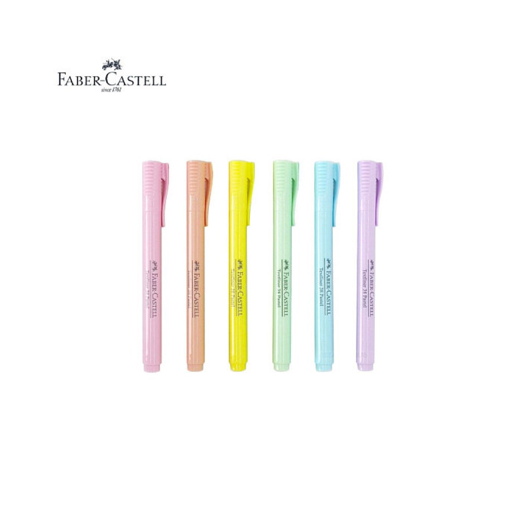 Faber Castell Textliner 38 Pastel Color | Shopee Philippines