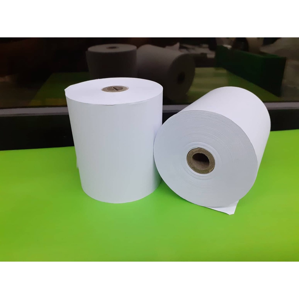 Cash Register Receipt White Paper Roll 76mm Shopee Philippines