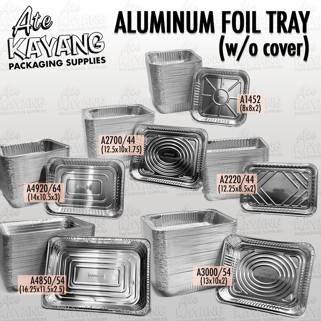 ON HAND Aluminum Foil Tray, Catering Tray [Baking / Cooking] Shopee