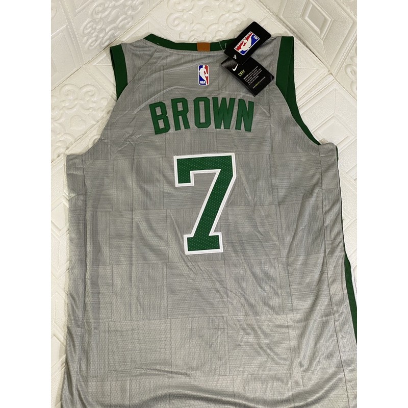 Jaylen Brown Boston Celtics Game-Used #7 White Jersey vs. Philadelphia  76ers on February 15 2022