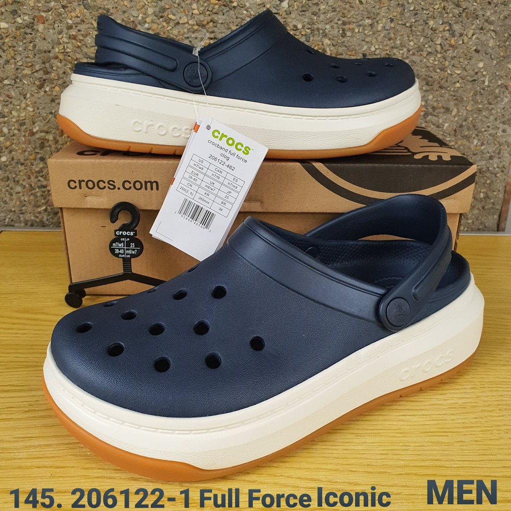 CROCS 145. 206122-1 FULL FORCE ICONIC MEN/WOMEN | Shopee Philippines