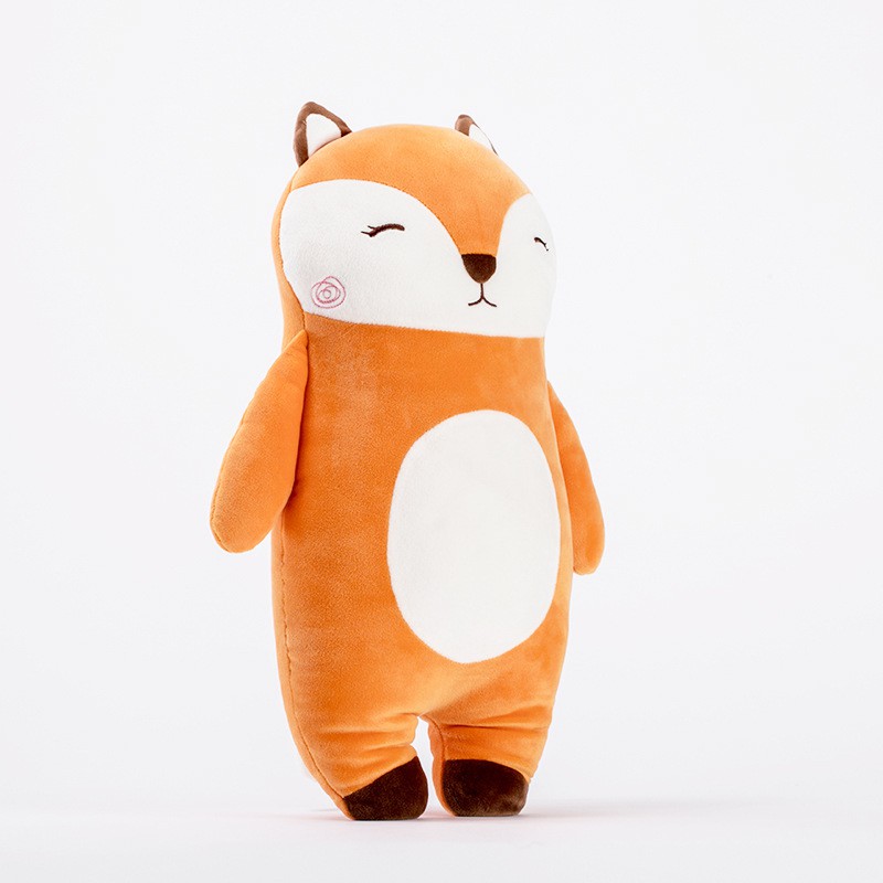 fox plush pillow