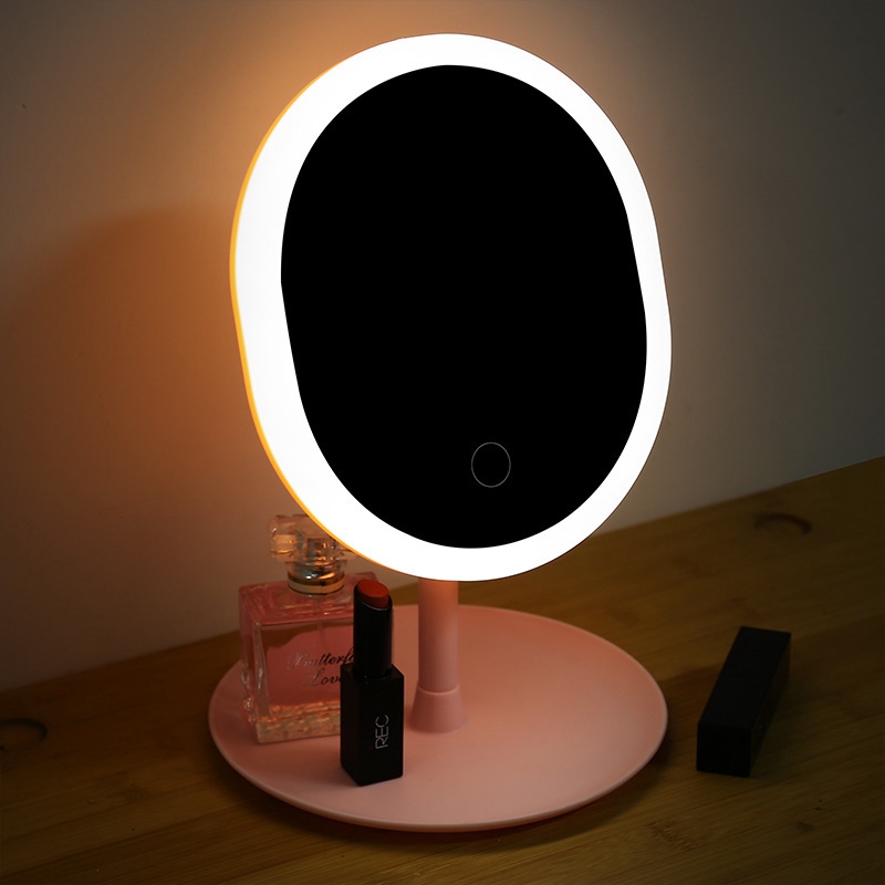Desktop LED ringlight Vanity Mirror 
