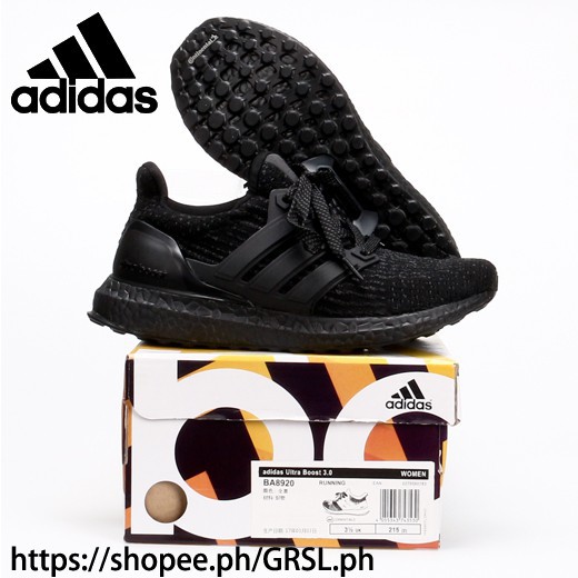 adidas all black ultra boost womens