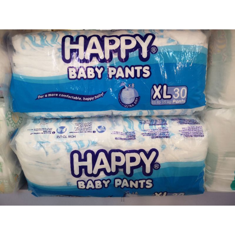 Happy Pants diaper 30pcs | Shopee Philippines