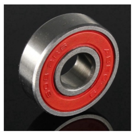 10Pcs 608-2RS Longboard Integrated Bearing Skateboard Wheel Bearing