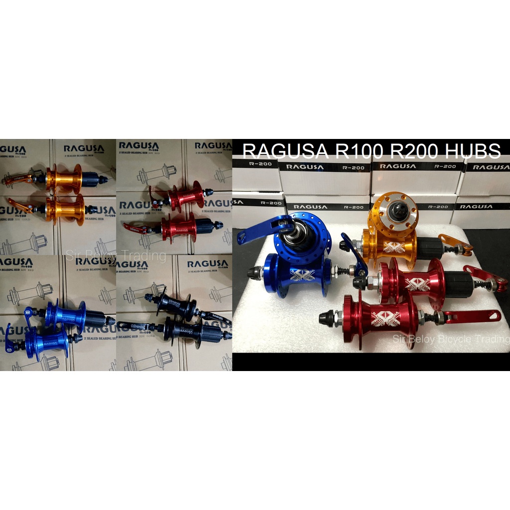 Ragusa R100 Hubs R200 Hubs R50 Hubs 32H 36H Sealed Bearing Hubs MTB