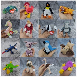 JJ 01-3-Inch Miniature ty Doll happy meal McDonald Set Like Animals (Assorted Signs) Collect Skills.