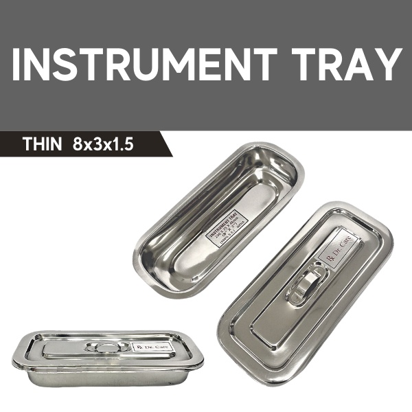 Dressing Tray / Instrument Tray 8x3 x 1.5 (Thin) Shopee Philippines