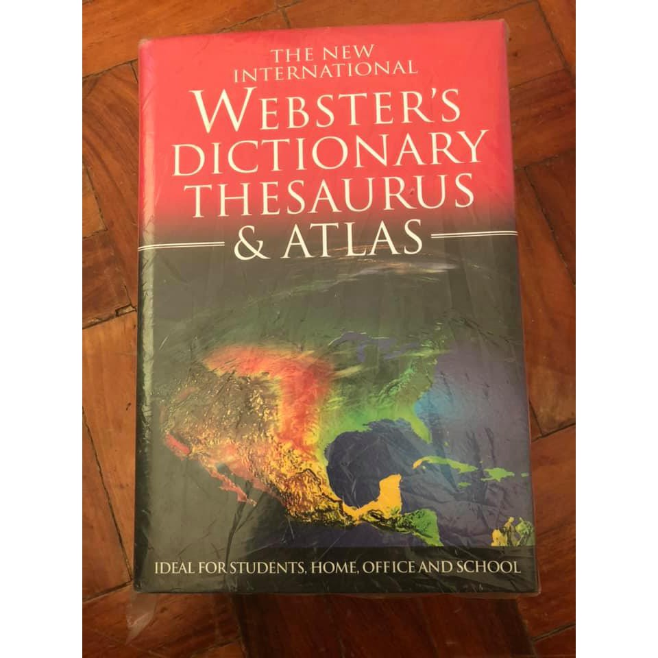 The New International Webster S Dictionary Thesaurus Atlas Shopee Philippines