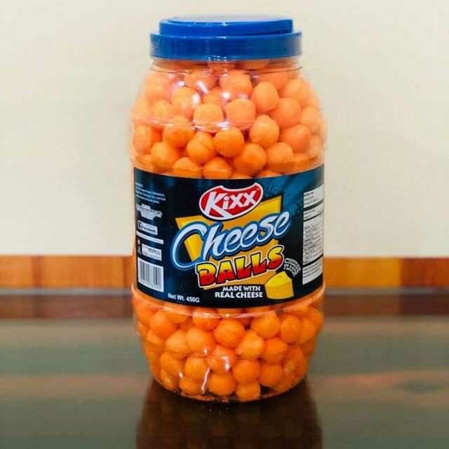KIXX CHEESE BALLS, BAKED CHIPS & TWISTER CURLS IN A BIG JAR Shopee
