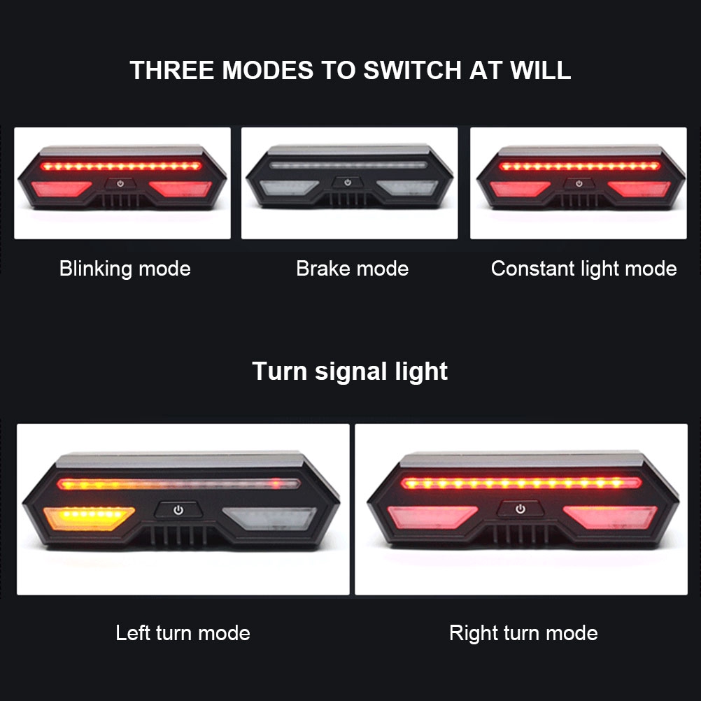 bicycle brake lights turn signals