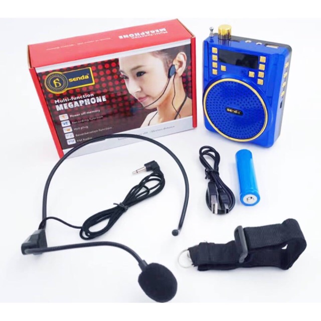 lapel microphone with speaker