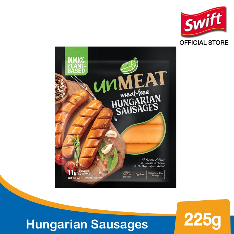 UnMeat Hungarian Sausage 225g Shopee Philippines