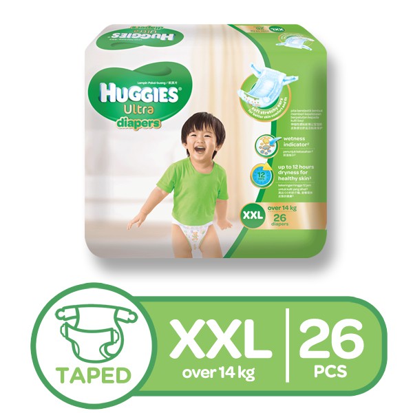 Huggies Ultra Diapers XXL 26 pcs Shopee Philippines