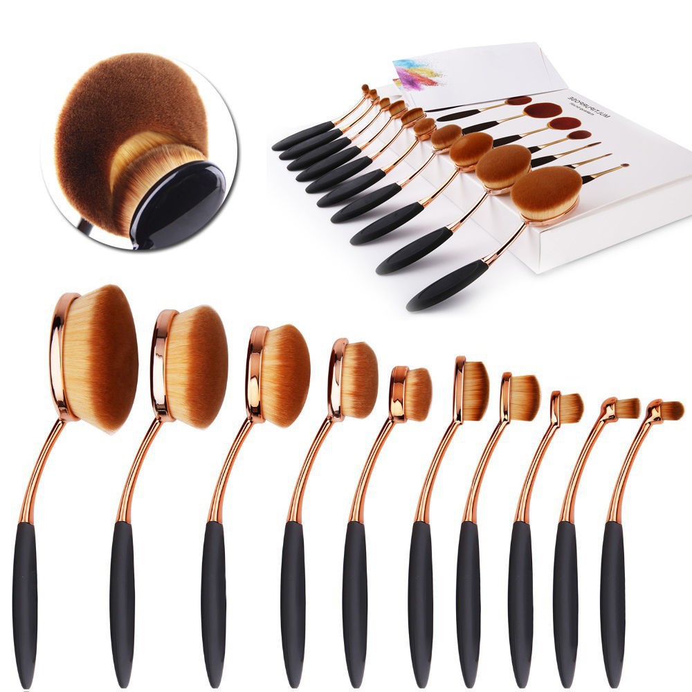 what stores sell oval makeup brushes