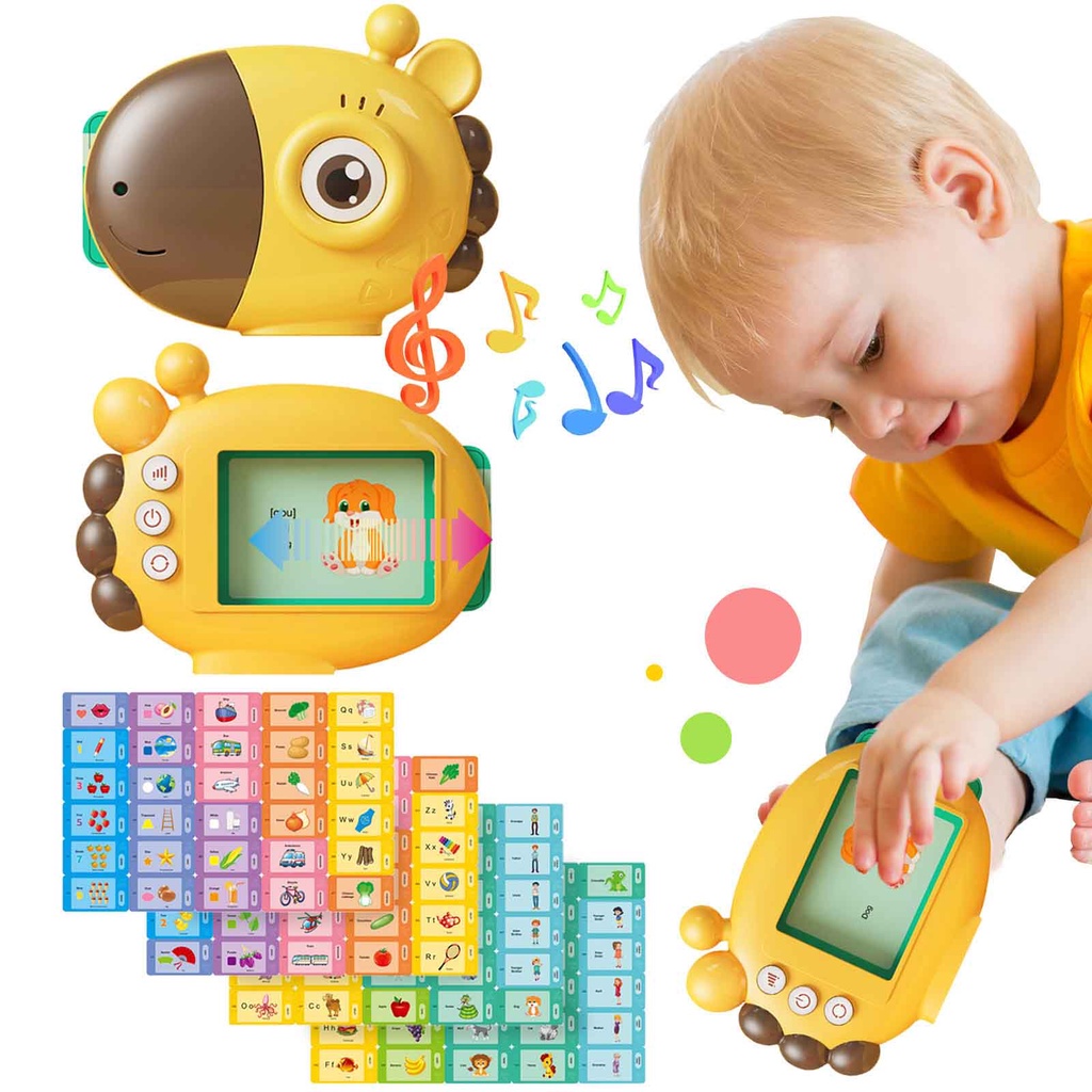 Audible Flash Cards Toys Kids English Words Listen & Reading ...