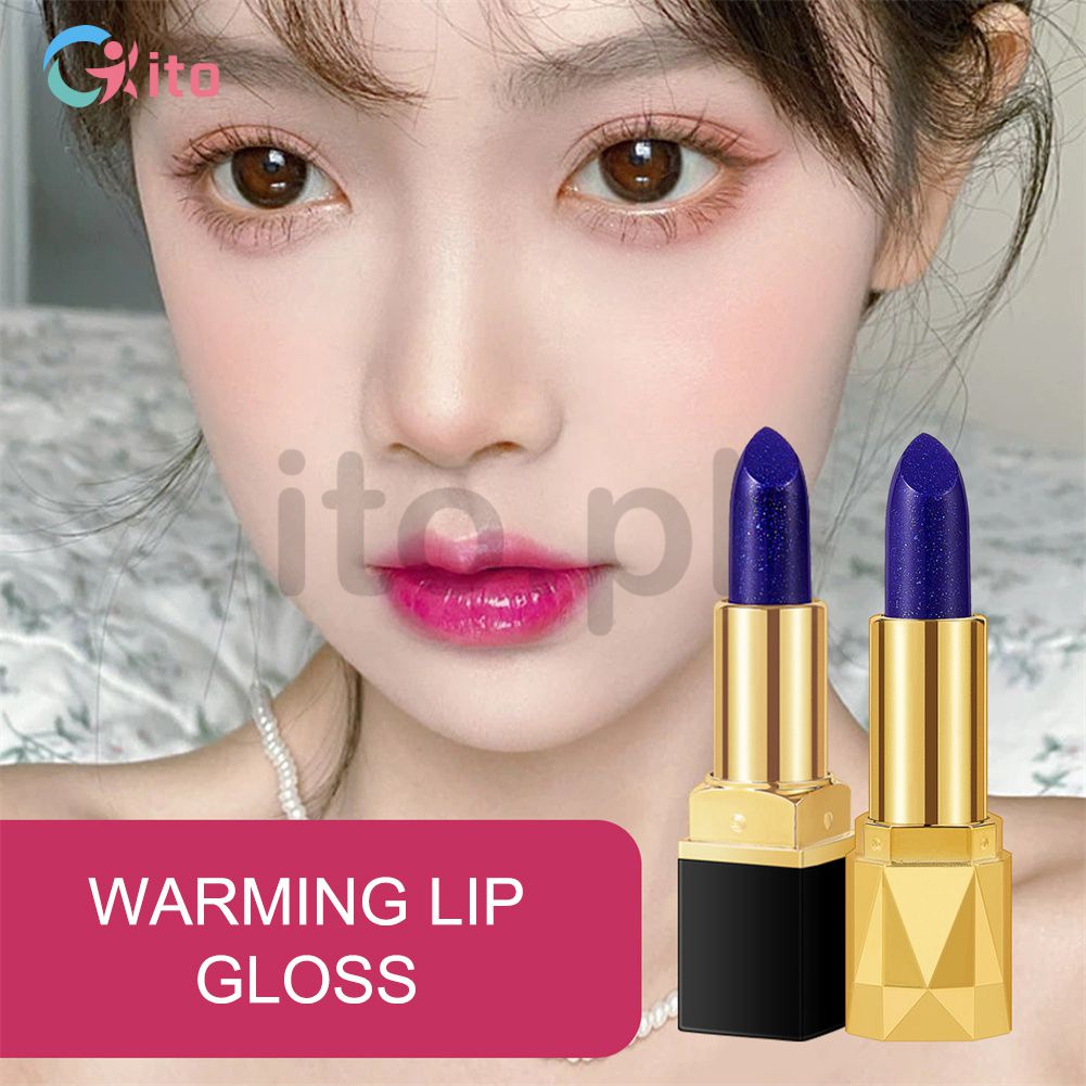 [fast Delivery] Rosetimes Blue Charming Lipstick Colorchanging Long