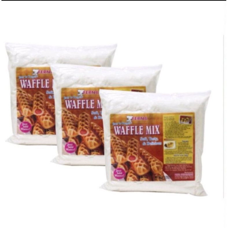 FERNA WAFFLE MIX (X1KG) Shopee Philippines