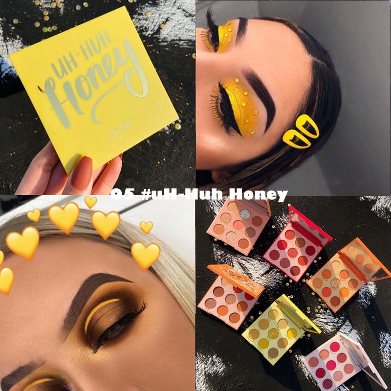 yellow eyeshadow palette