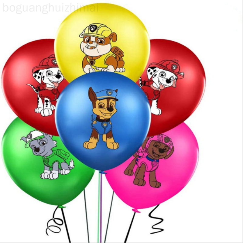 Bijbel Corroderen Specificiteit 12 inch 10pcs Paw Patrol Cartoon Dog Latex Balloons Kids Birthday Party  Supplies Wedding Decoration Boy Gifts Toys Helium Balloon | Shopee  Philippines