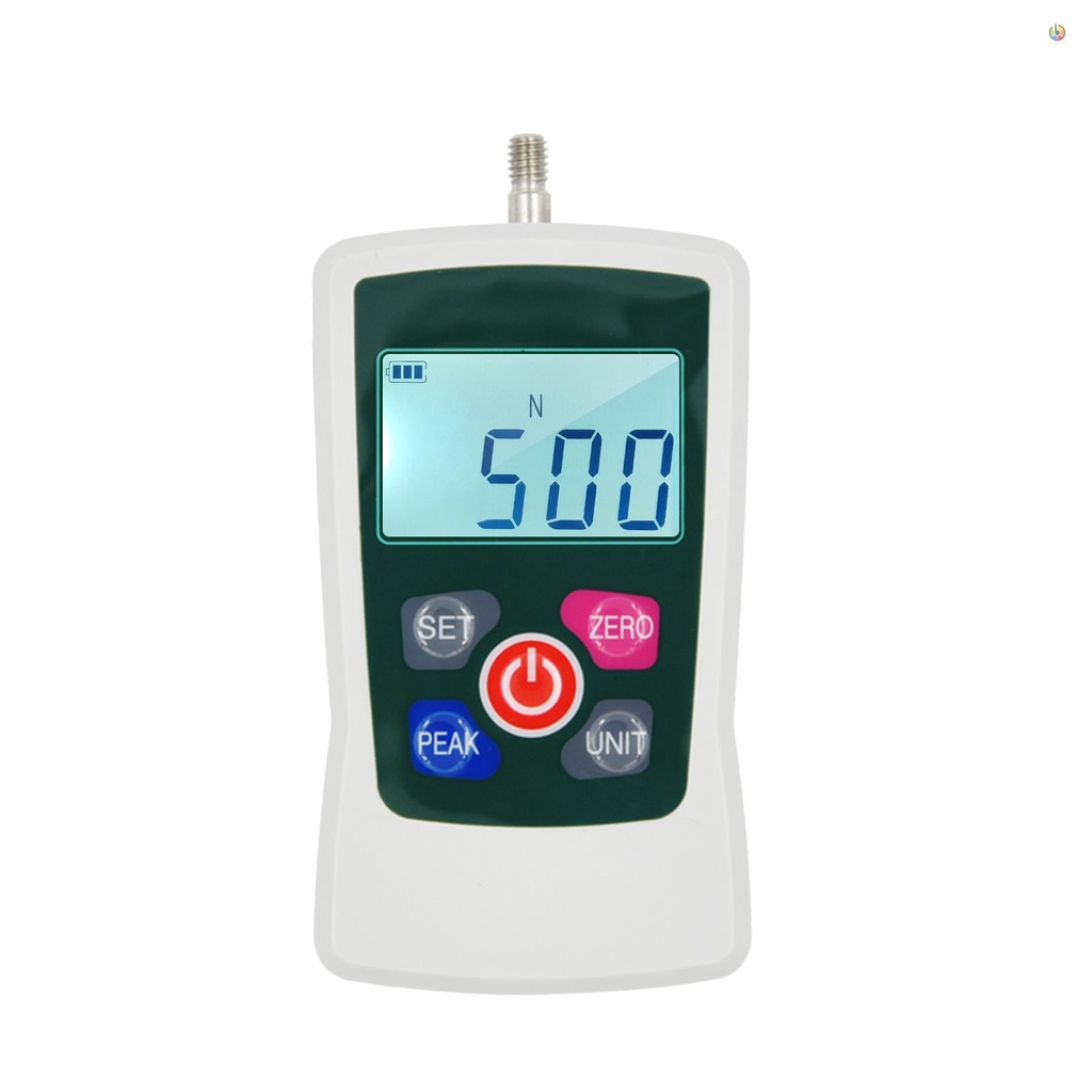 (Ready stock)Digital Force Gauge 500N/ 50kg/ 110Lb/ 1760oz Portable Push Pull Force Meter Unit