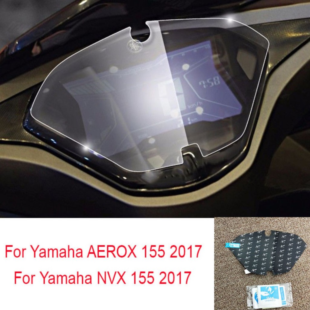 Homyl 2X Dashboard Film Stickers Screen Protector for Yamaha NVX 155 