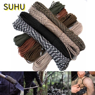 4Colors 50FT One Stand Paracord Parachute Cord Lanyard Rope Climbing Camping JS 