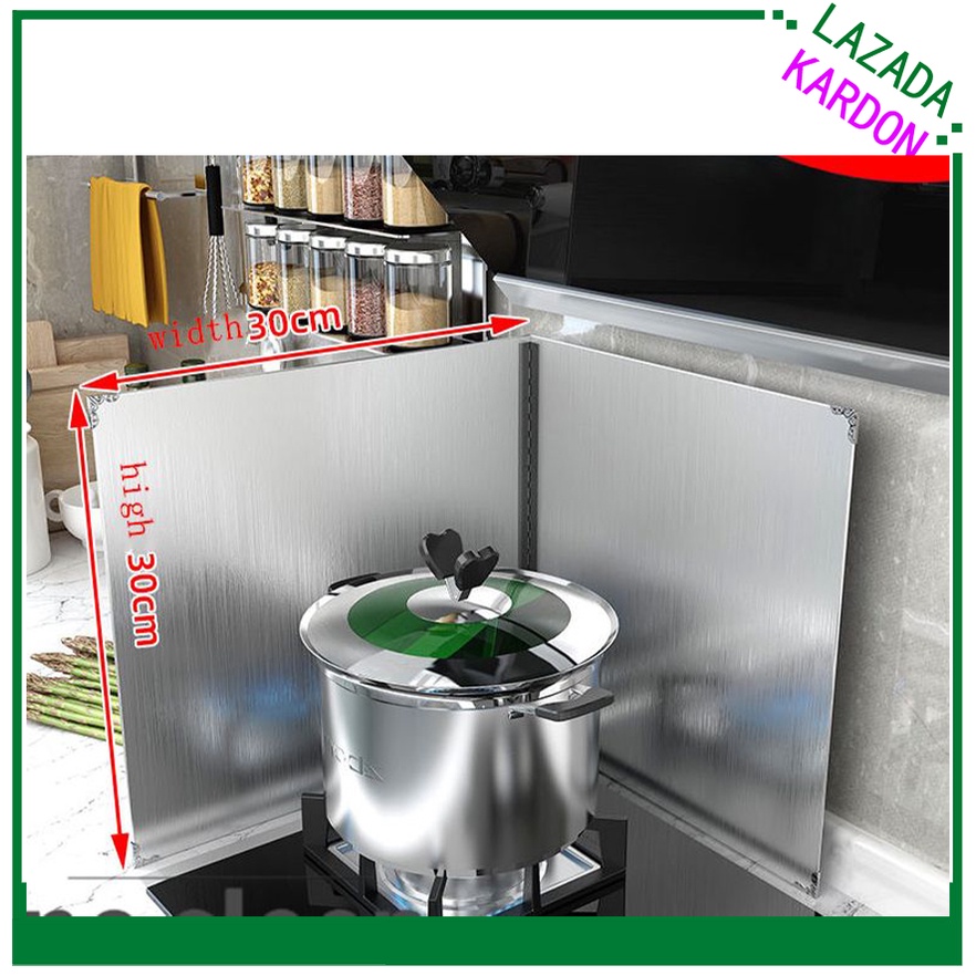 Anti Splatter Shield Guard Oil Splash Guard Gas Stove Shield for