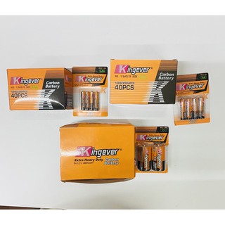 King ever (AA,AAA,D) 40 pcs 1 box 10 pack battery Kingever
