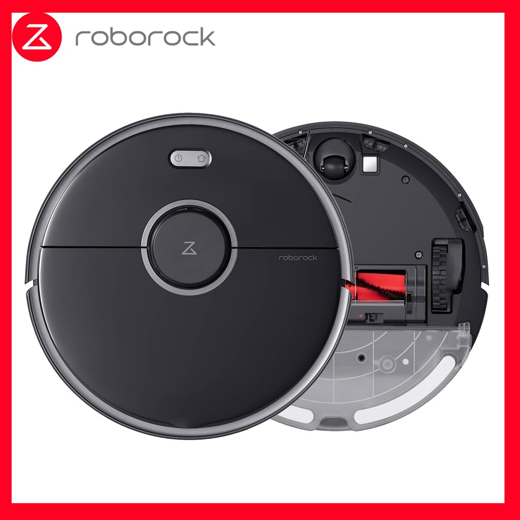 Roborock S5 Max Robot Vacuum And Mop Robotic Vacuum Cleaner With E Tank Lidar Navigation Select Shopee Philippines