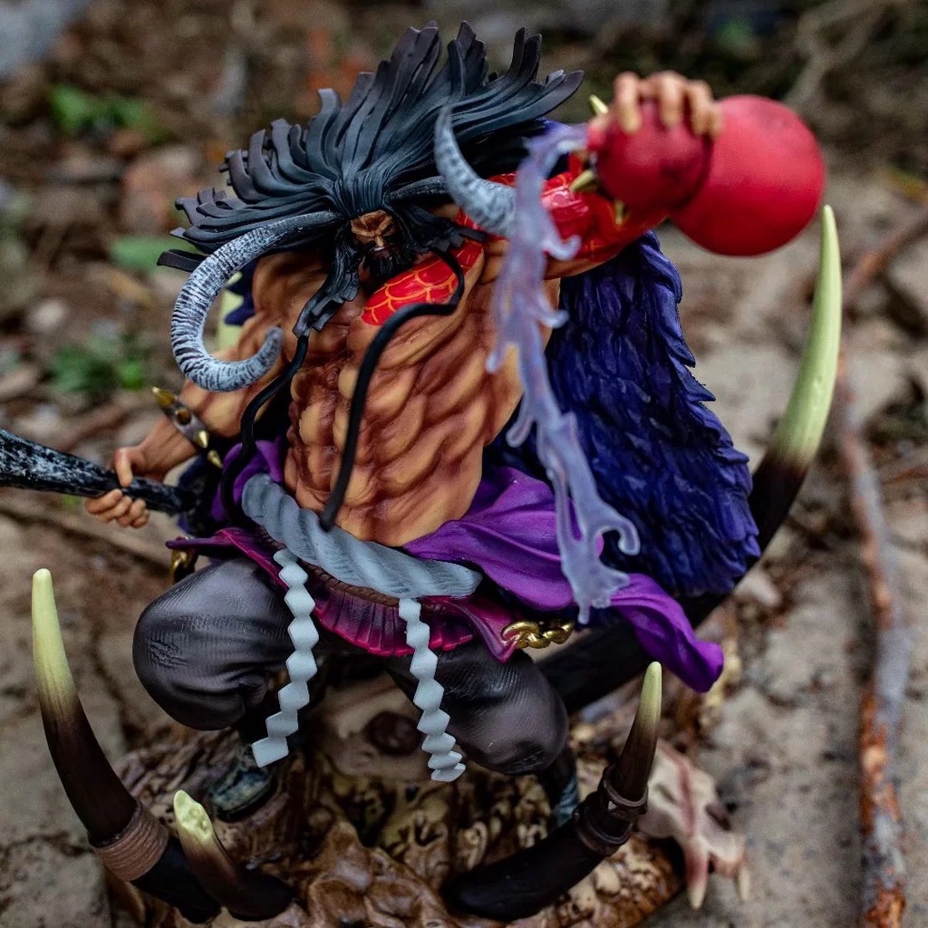 One piece GK Black Pearl Kaido figure Skyflag Kaido figure Combat