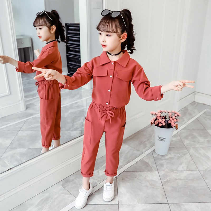 girls red suit