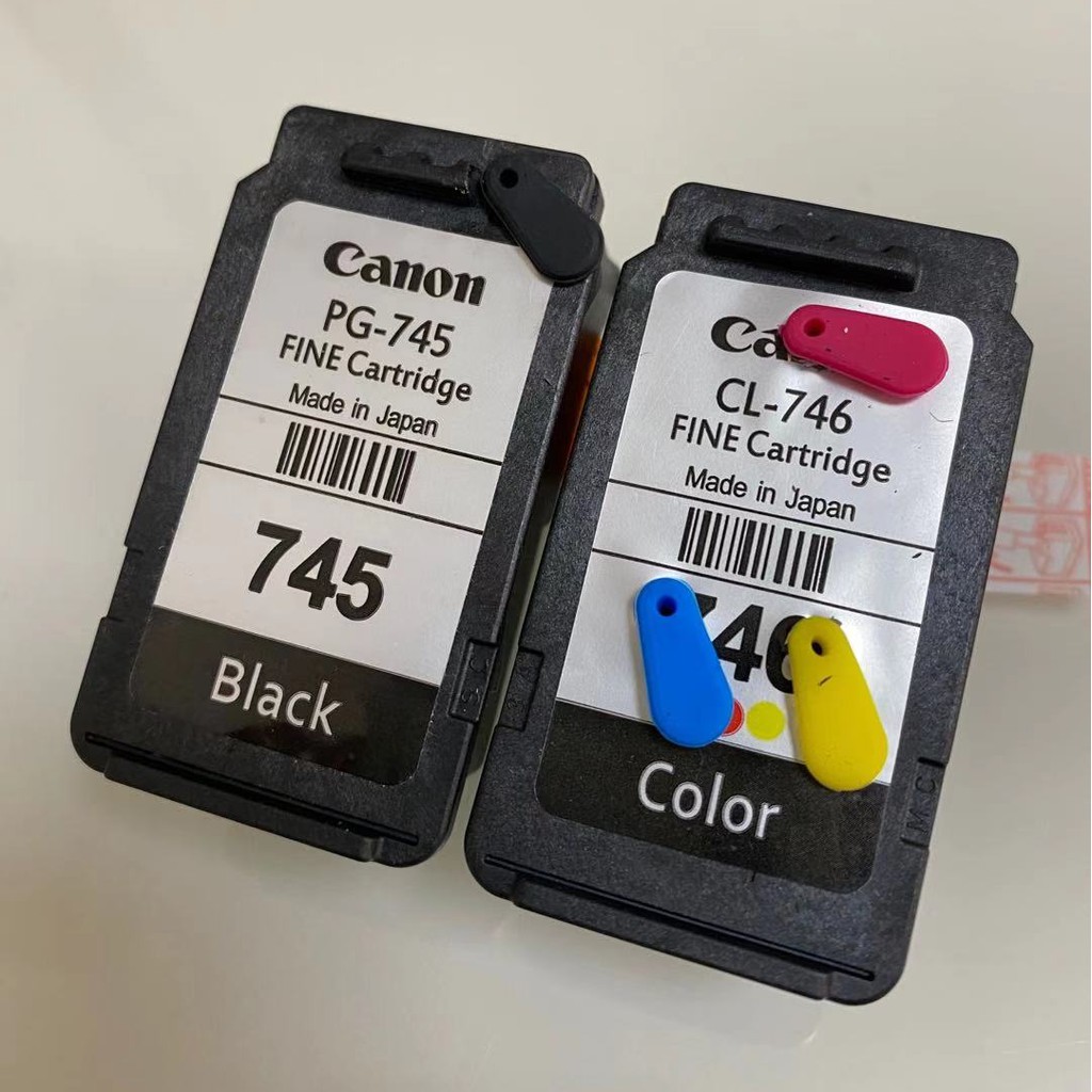 Canon PG745 CL746 PIXMA printer ink FINE Cartridge Original black color