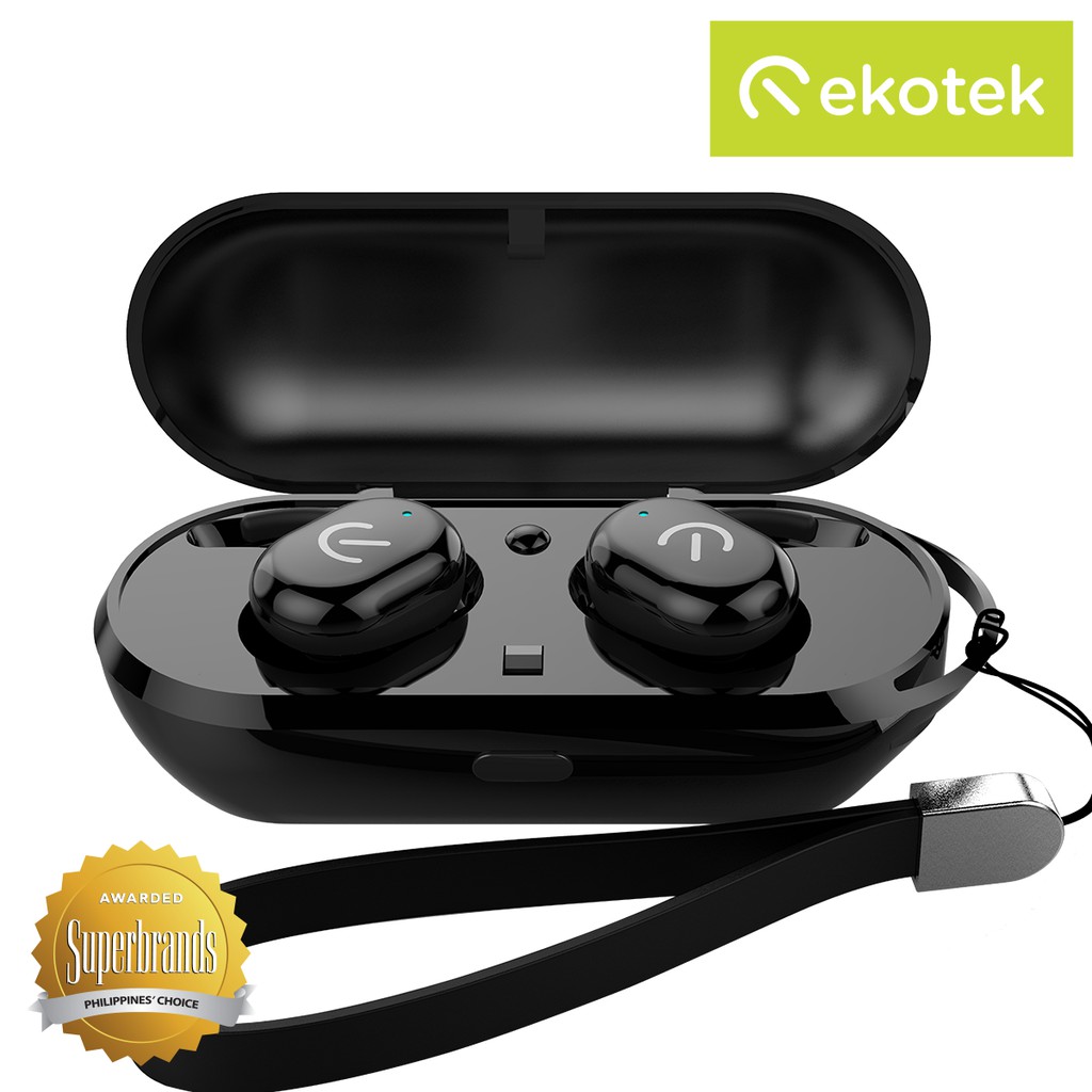 Ekotek Ekobuds Motion Bluetooth Earphones Wireless Earbuds With Case
