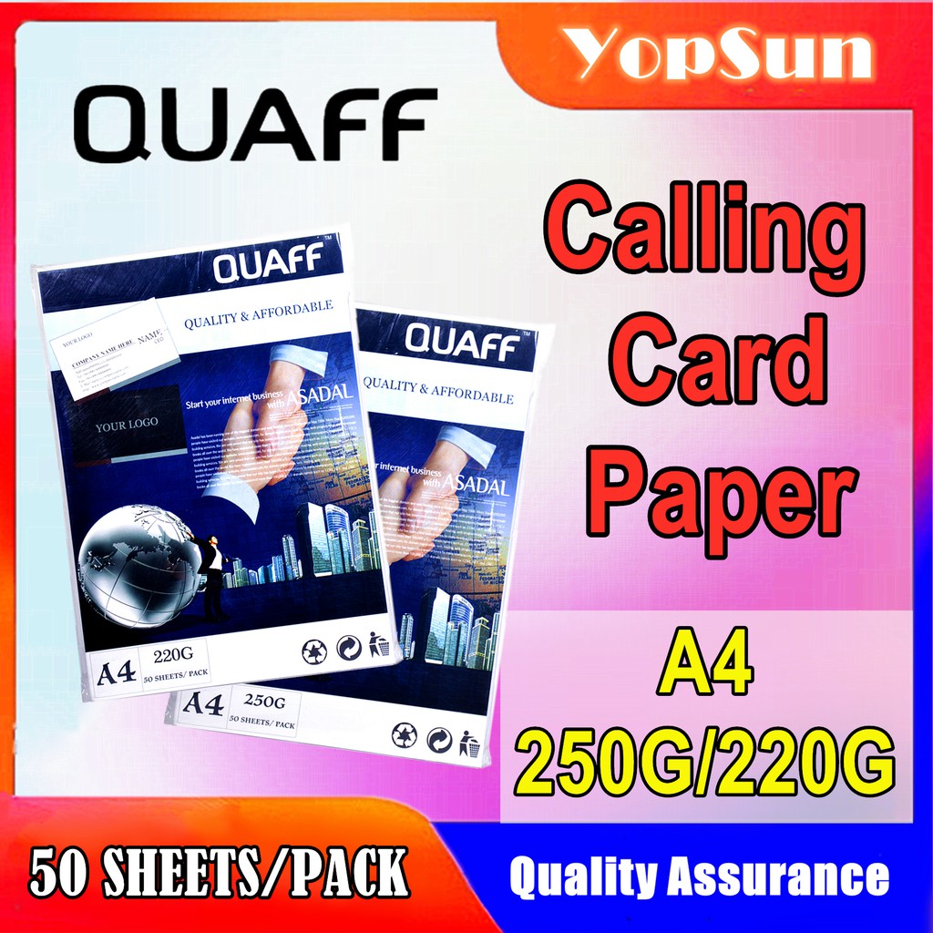 white-calling-card-paper-a4-220-250gsm-50sheets-matte-quaff-brand