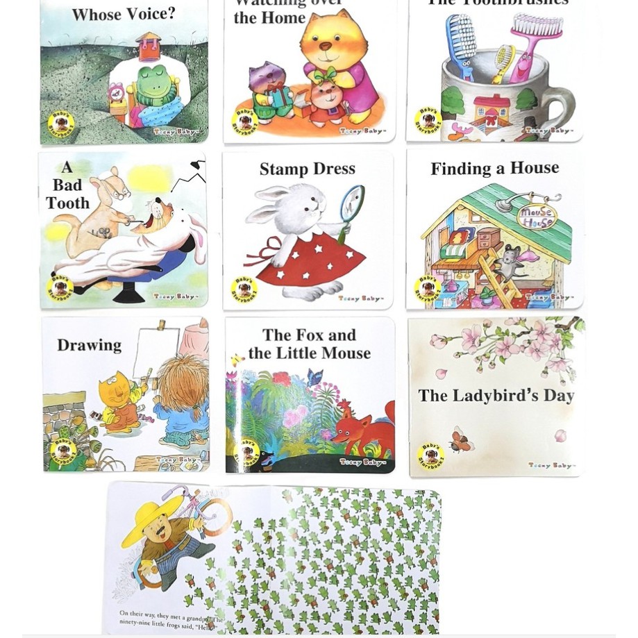 Baby S Story Books Bedtime Stories 10 Books Per Set 501 Shopee Philippines