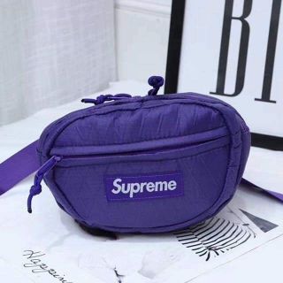 supreme purple fanny pack