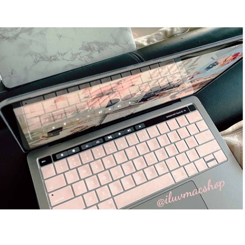 Keyboard Protector Silicon Milky pink Keyboard Cover for Air 13 A2337