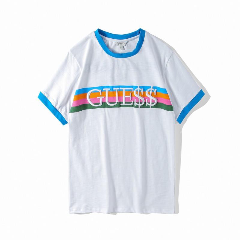 blue guess t shirt