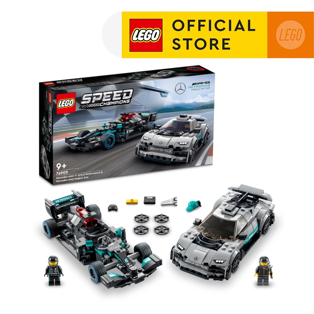 LEGO® Speed Champions 76909 Mercedes-AMG F1 W12 E Performance & Project ...