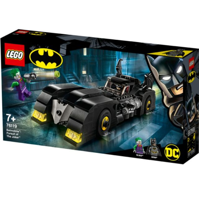 batmobile pursuit of the joker lego