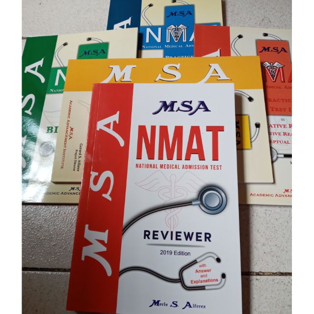 MSA NMAT  (PRACTICE  TEST 1