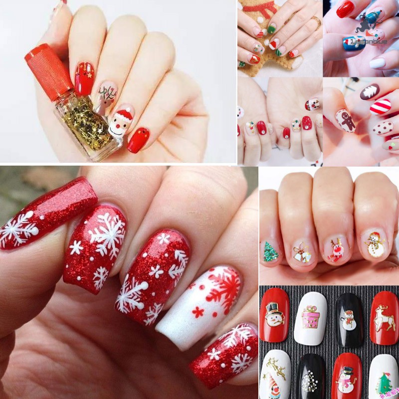 christmas nail art stickers