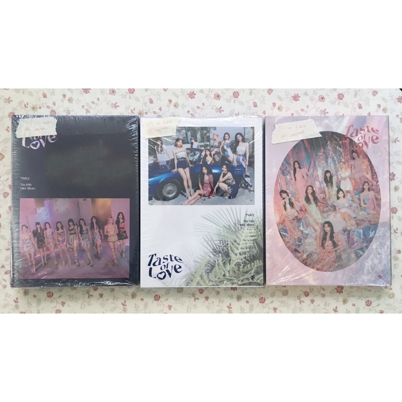 Twice Taste Of Love Unsealed Album Available Taste Fallen In Love Version Shopee Philippines