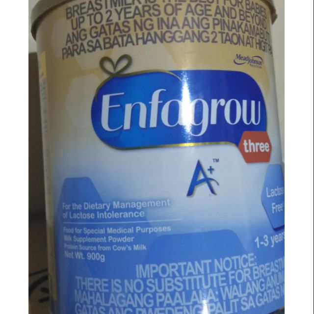 enfagrow three lactose free 900g can | Shopee Philippines