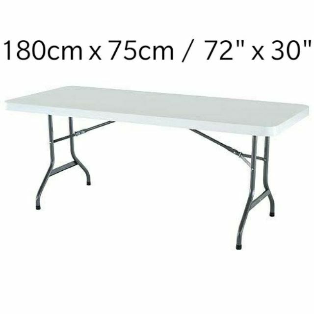 6Ft Heavy Duty Folding Table/banquet table | Shopee Philippines